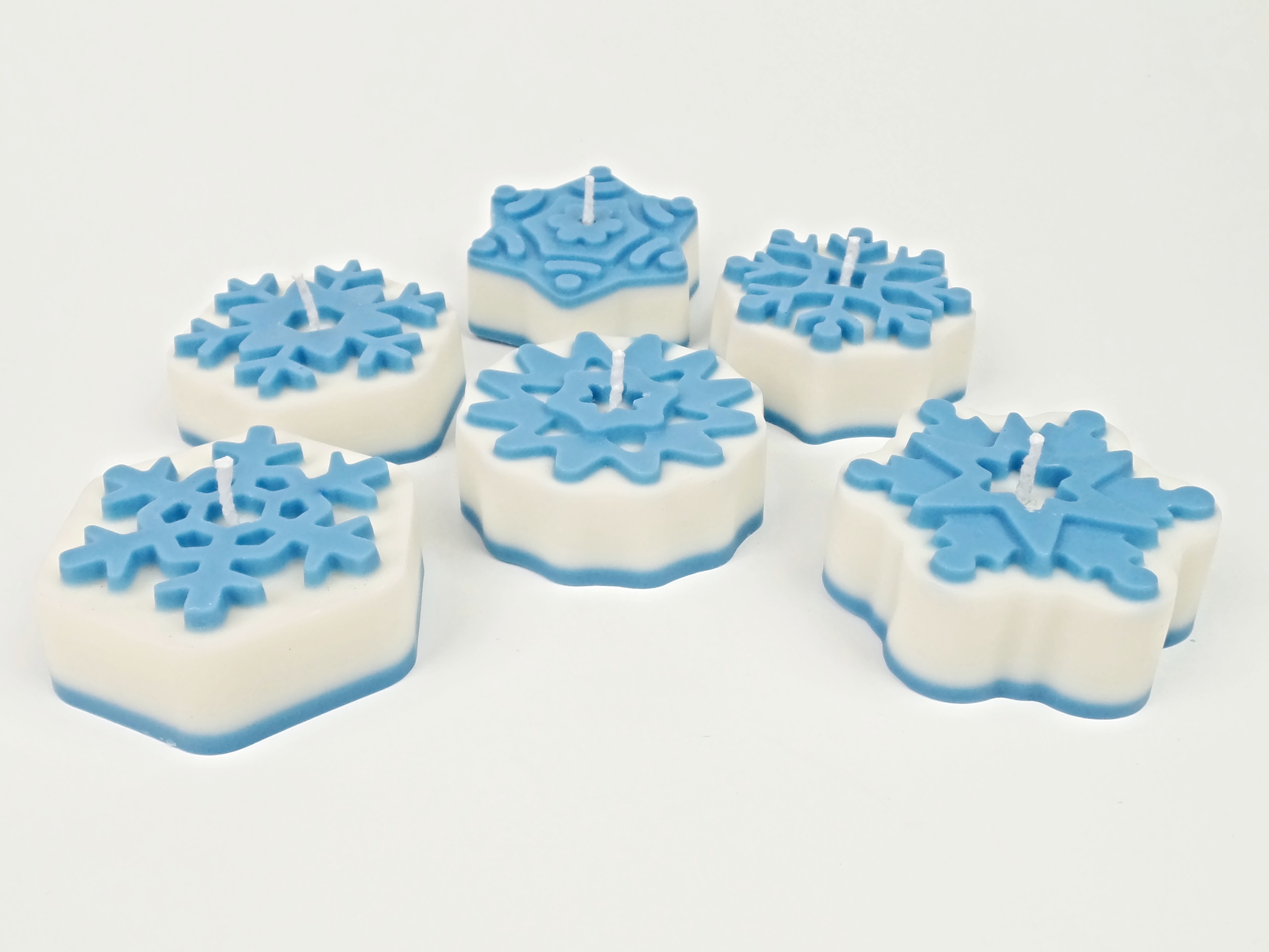 Svíčka vločka modrá