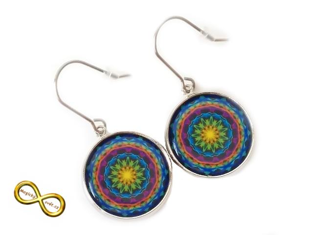 Náušnice Magická mandala 54