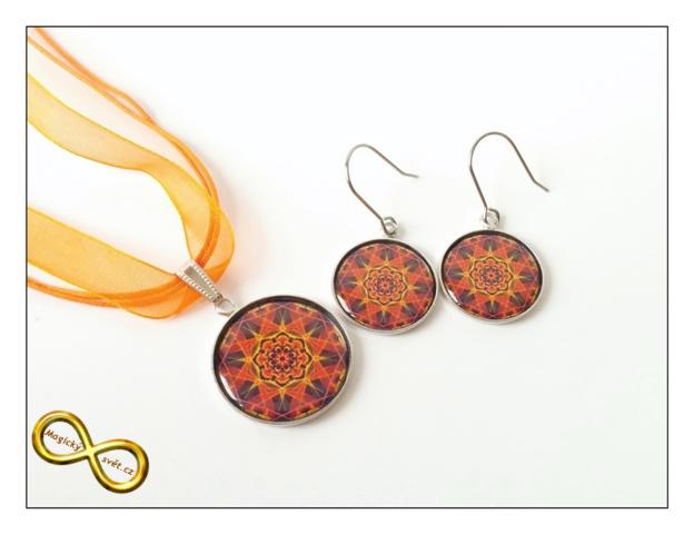 Náušnice Magická mandala 135