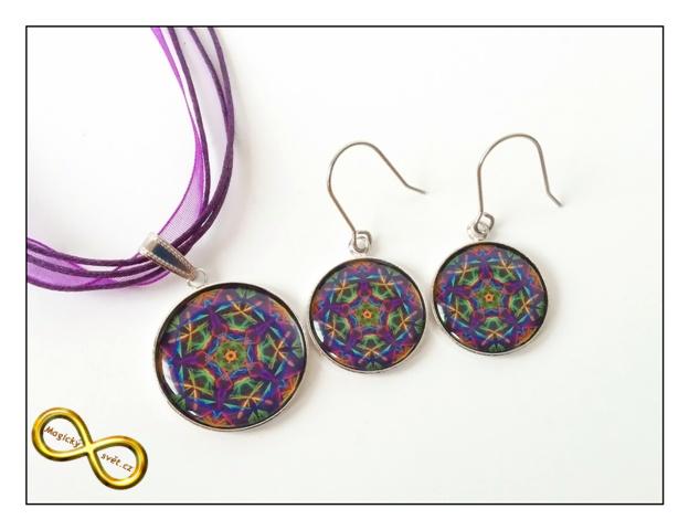 Náušnice Magická mandala 149