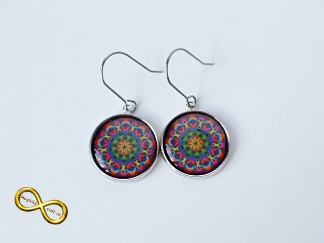 Náušnice Magická mandala 68