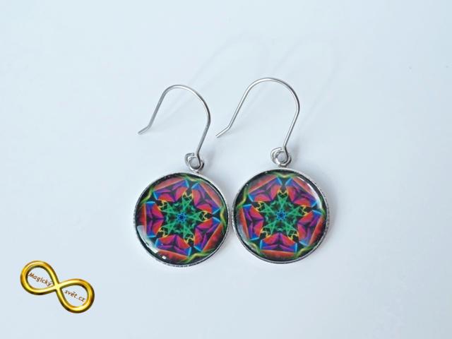 Náušnice Magická mandala 106