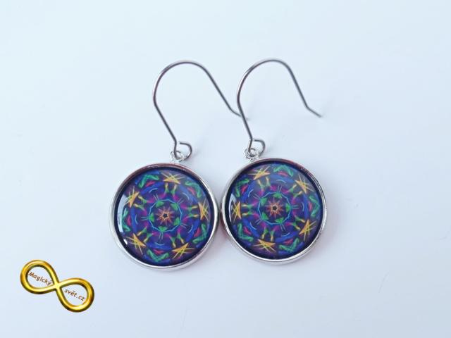 Náušnice Magická mandala 126