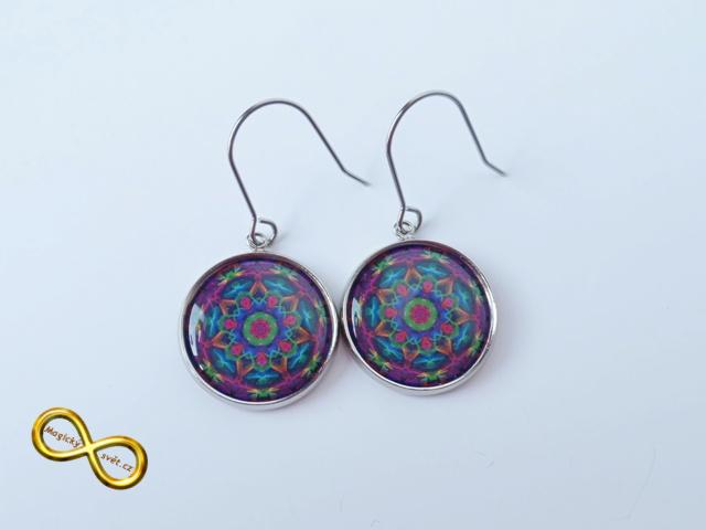 Náušnice Magická mandala 89