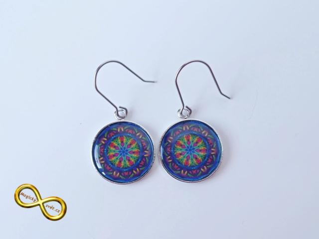 Náušnice Magická mandala 19