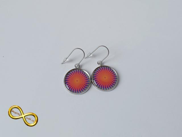 Náušnice Magická mandala 144