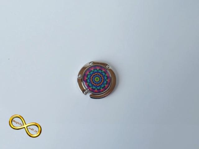 Háček na kabelku s Magickou mandalou 44