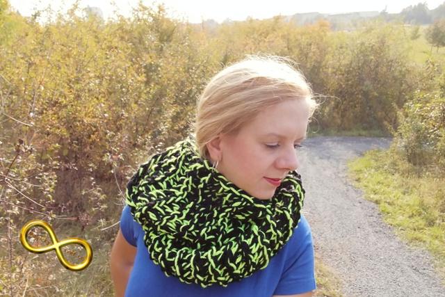 Nákrčník Gerlach žlutý neonový