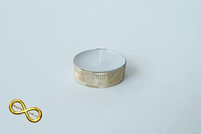 Svíčka čajová zlatá