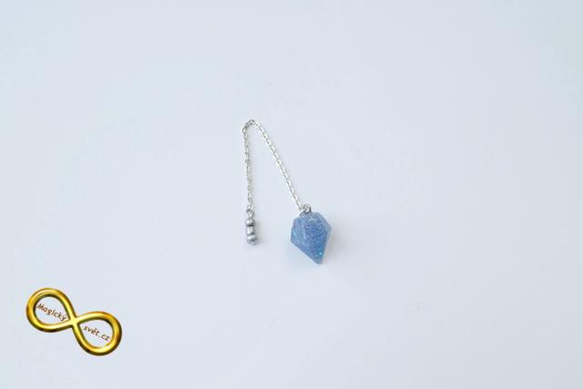 Kyvadlo "Resin" modré s návodem