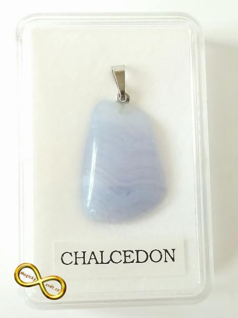 Přívěsek Chalcedon v krabičce