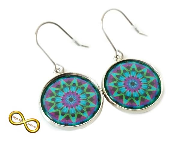 Náušnice Magická mandala 57