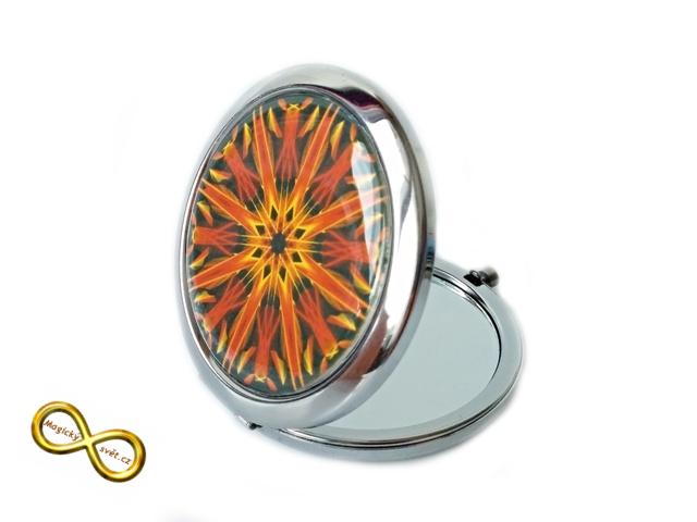 Kosmetické zrcátko s Magickou mandalou 136
