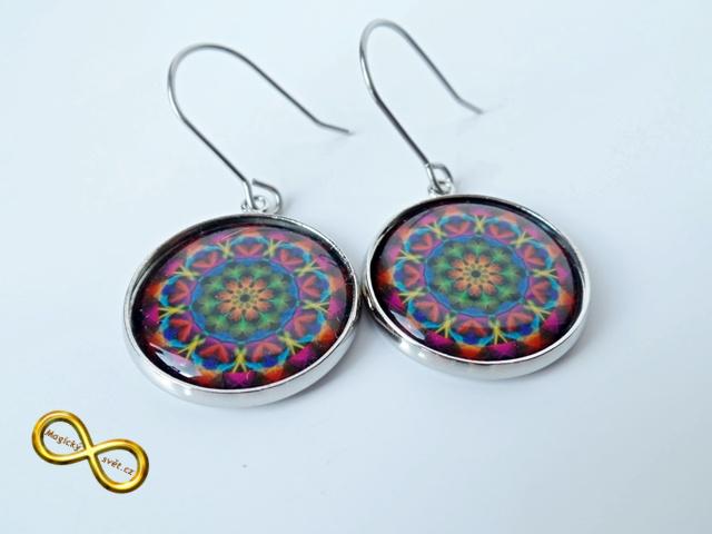 Náušnice Magická mandala 68
