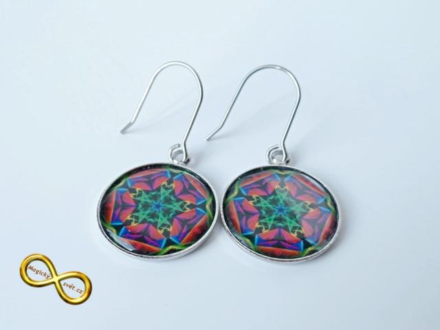 Náušnice Magická mandala 106