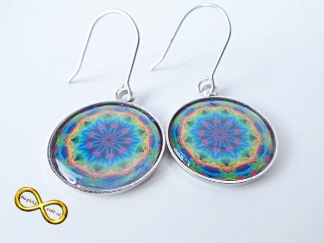 Náušnice Magická mandala 10