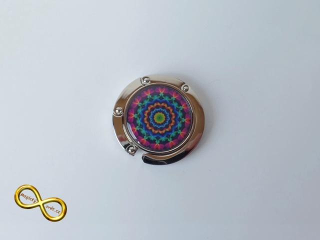 Háček na kabelku s Magickou mandalou 44