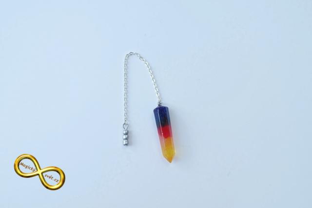 Kyvadlo "Resin" barevné s návodem