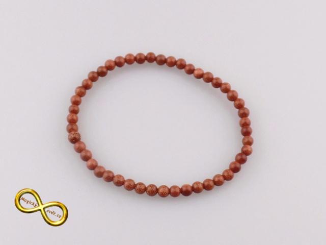 Náramek Avanturin oranžový