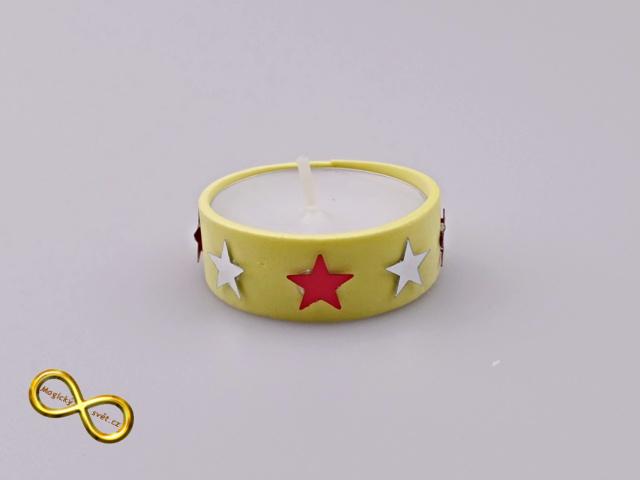 Svíčka čajová žlutá