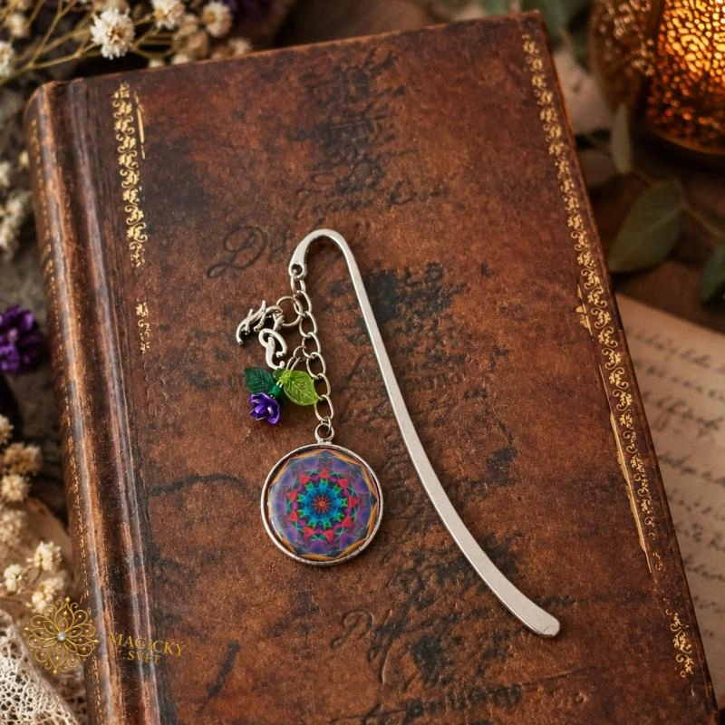 Záložka do knihy Dračí tajemství – s Magickou mandalou 9
