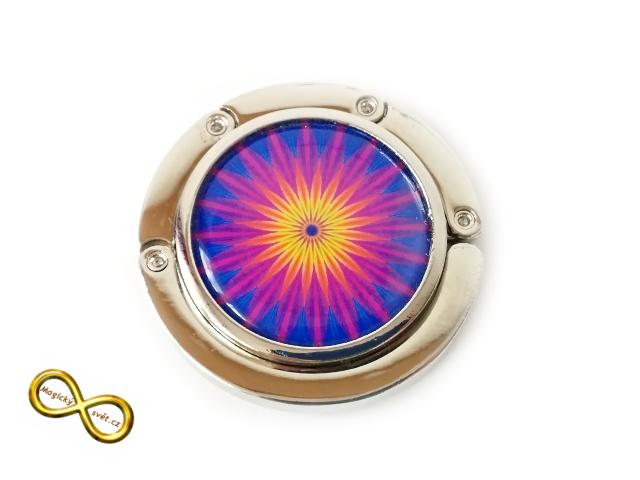 Háček na kabelku s Magickou mandalou 65