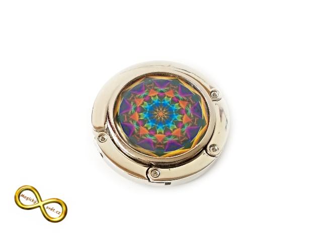 Háček na kabelku s Magickou mandalou 9