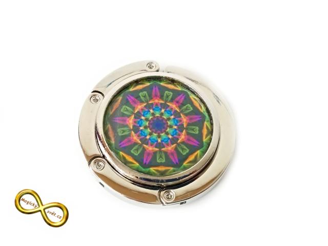 Háček na kabelku s Magickou mandalou 4