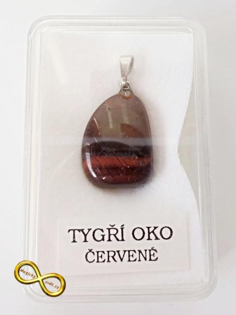 Přívěsek Tygří oko v krabičce
