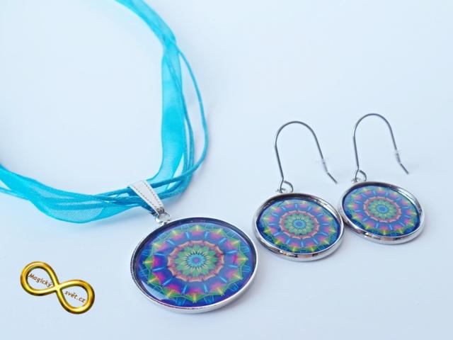 Náušnice Magická mandala 184