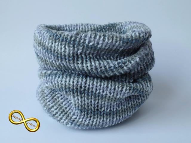 Nákrčník tunel tmavý 4