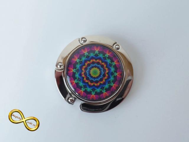 Háček na kabelku s Magickou mandalou 44