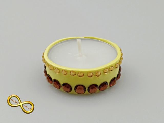 Svíčka čajová žlutá