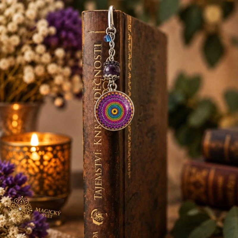 Záložka do knihy Barevná harmonie – s Magickou mandalou 2
