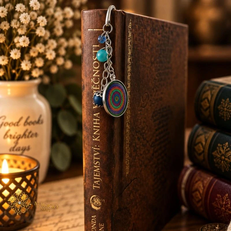 Záložka do knihy Barevná energie – s Magickou mandalou 3