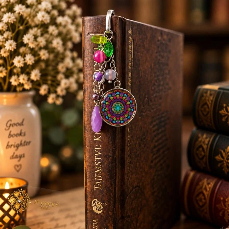 Záložka do knihy Kouzelná zahrada – s Magickou mandalou 55
