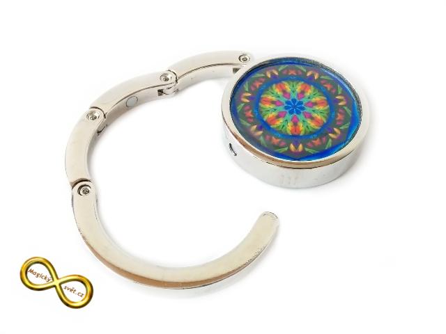 Háček na kabelku s Magickou mandalou 19