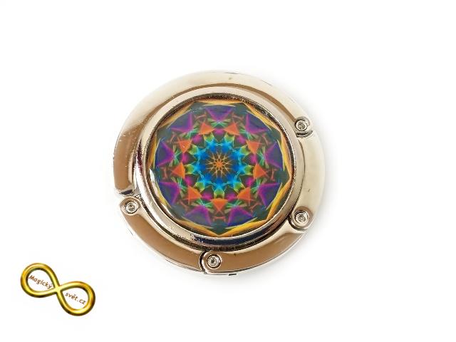 Háček na kabelku s Magickou mandalou 9