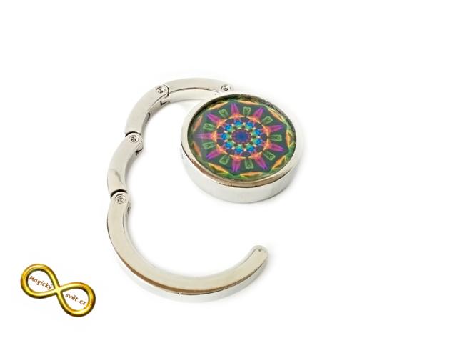 Háček na kabelku s Magickou mandalou 4