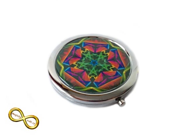 Kosmetické zrcátko s Magickou mandalou 106
