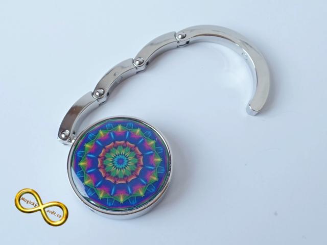 Háček na kabelku s Magickou mandalou 184