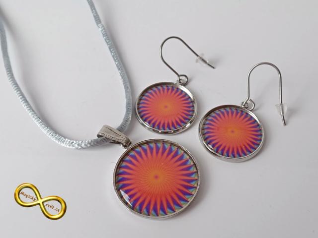 Náušnice Magická mandala 144