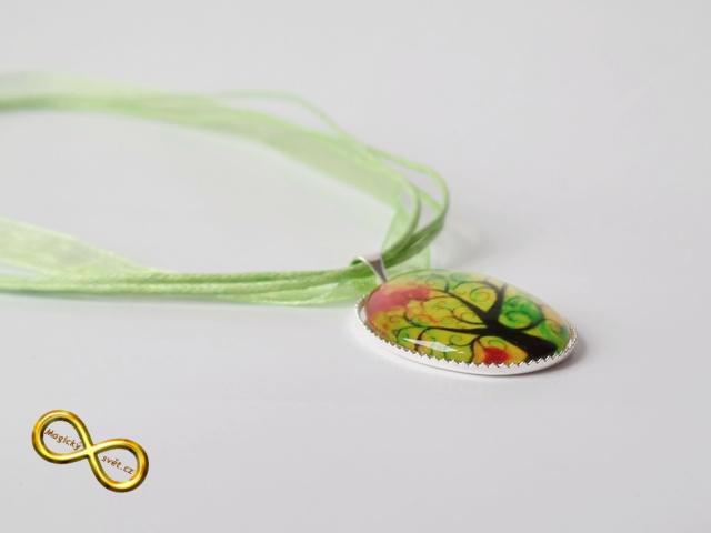 Náhrdelník strom barevný