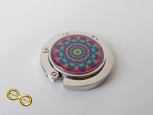 Háček na kabelku s Magickou mandalou 44