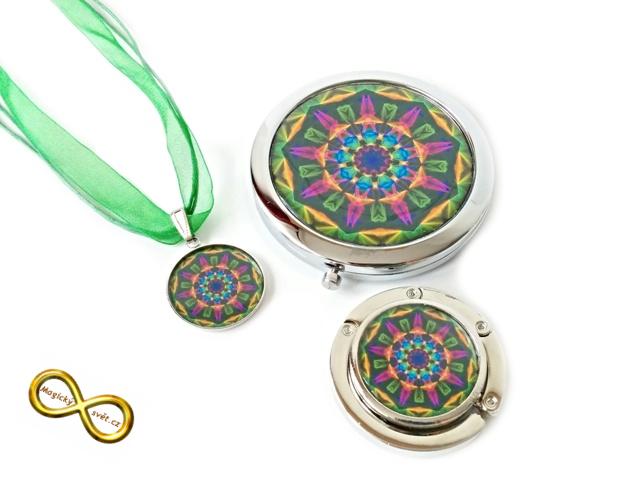 Háček na kabelku s Magickou mandalou 4