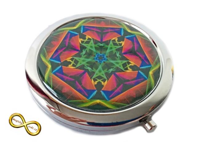 Kosmetické zrcátko s Magickou mandalou 106