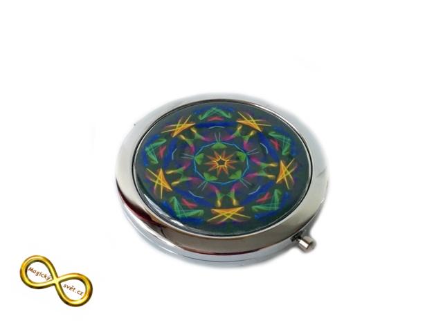 Kosmetické zrcátko s Magickou mandalou 126