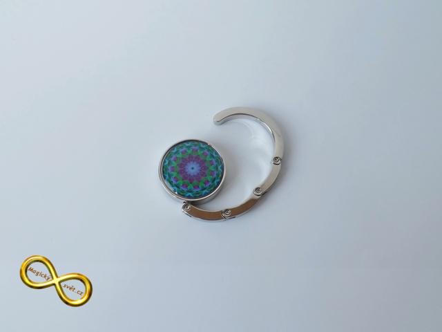 Háček na kabelku s Magickou mandalou 75