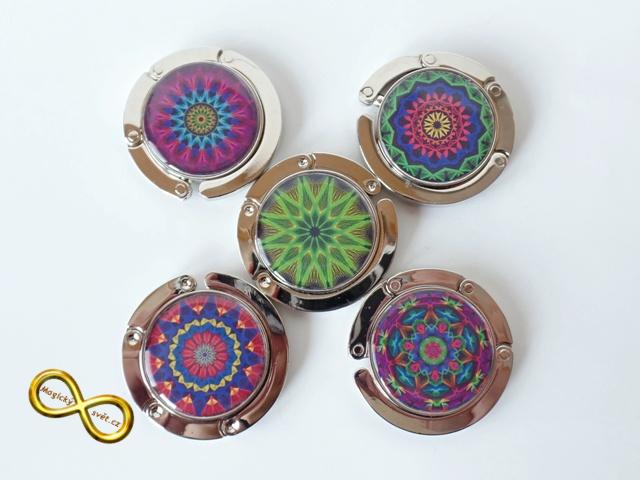 Háček na kabelku s Magickou mandalou 154