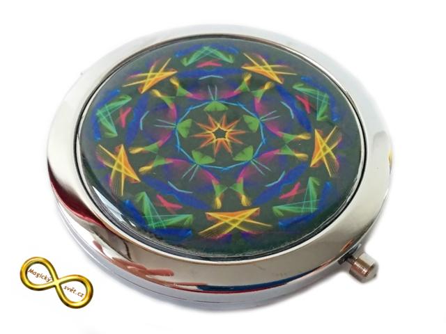 Kosmetické zrcátko s Magickou mandalou 126
